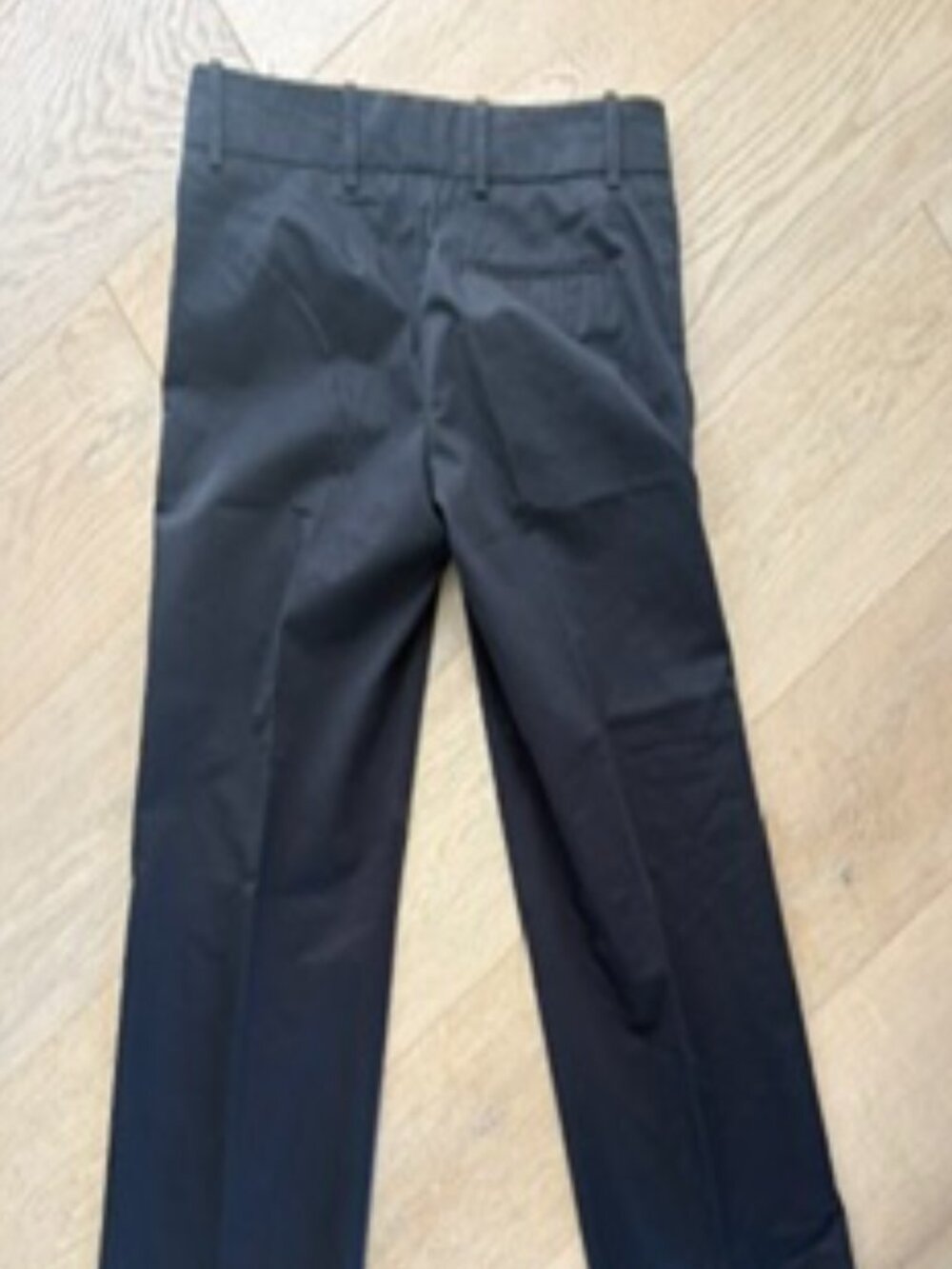 MARNI Black 100% Cotton Straight Leg Trousers - Size IT 40 / US 4